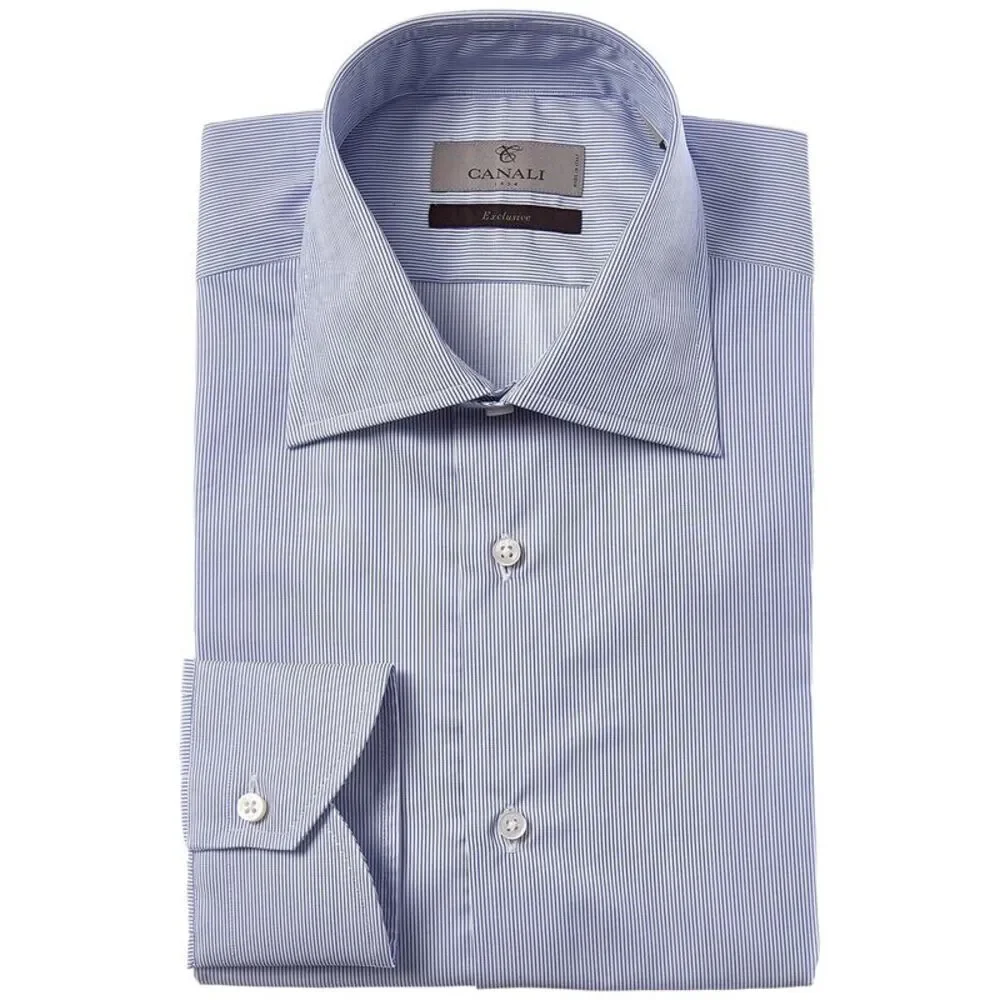Canali Mens Dress Shirt